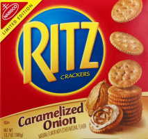 Nabisco Ritz Crackers Caramelized Onion