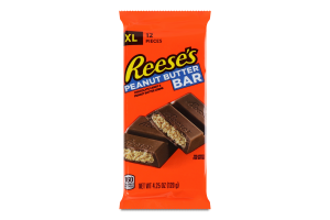 Шоколад молочний Reese's XL Bar арахісова начинка