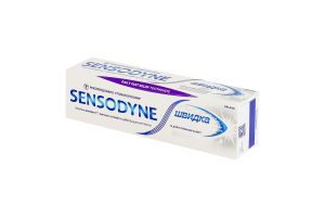 Паста зубная с фтором Отбеливающая Быстрое действие Sensodyne 75мл