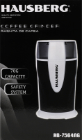 Кавомолка 70г HB-7564AB Hausberg