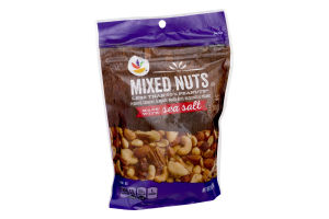 Ahold Mixed Nuts Less Than 50% Peanuts made with Sea Salt
