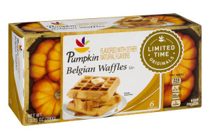 Ahold Belgian Waffles Maple - 6 CT