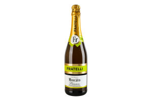 Напій винний 0.75л 6-6.9% білий напівсолодкий слабоалкогольний газований Бьянко Москато Fratelli пл