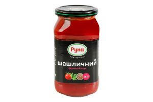 Соус стерилізований Шашличний фірмовий Руна с/б 485г