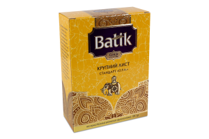 Чай черный байховый цейлонский крупнолистовой Крупный лист Gold Batik к/у 2х50г