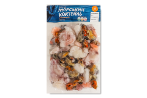 Коктейль морской мороженый Novus в/у 500г