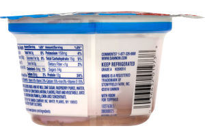 Dannon Oikos Nonfat Yogurt Raspberry