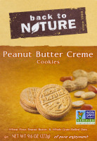 Back to Nature Peanut Butter Creme Cookies