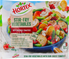 Смесь овощная быстрозамороженная с сушеными помидорами, грибами и приправами Hortex м/у 400г