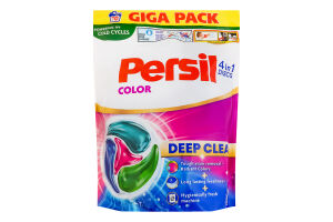 Средство моющее для стирки цветных вещей 4в1 Color Deep clean Persil 70х16.5г