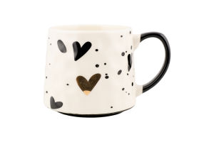 Чашка Валентинки 450мл кераміка