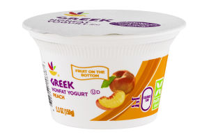Ahold Greek Nonfat Yogurt Peach