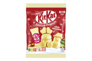 Набір фігур білий шоколад з начинкою Святкові друзі Kit Kat м/у 65г