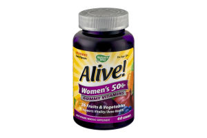Nature's Way Alive! Women's 50+ Gummy Vitamins - 60 CT