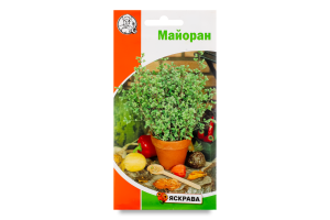 Насіння Майоран 0,3г Яскрава