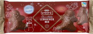 Пряники Lebkuchen Men в молочному шоколаді 200г Lambertz