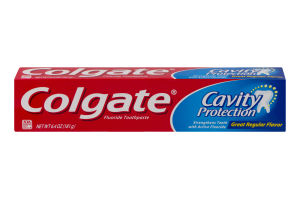 Colgate Cavity Protection Fluoride Toothpaste Regular Flavor