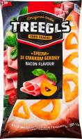 Сніданки сухі неглазуровані з добавками зі смаком бекону Treegls м/у 150г