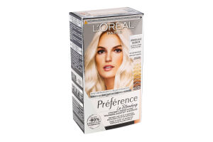 Cредство для волос осветляющее Preference Ультра-платиновый L'Oreal Paris 1шт