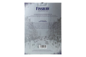 Набір Джин 0.7л 47% Platinum London Dry + 1 склянка Finsbury к/у