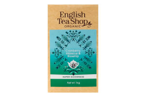 Суміш плод-ягідна English Tea Shop ЖуравГібіскШипш