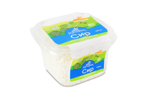 Сир кисломолочний 0.2% Домашній Хуторок п/у 350г