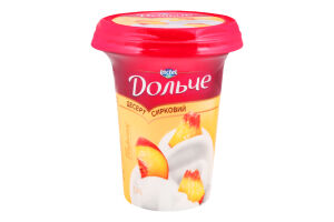 Десерт 3.4% сирковий Персик Дольче ст 300г