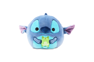 Игрушка мягкая для детей от 3лет 17см №SQDI00730 Стич с лягушкой Disney Squishmallows 1шт