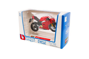 Модель масштабированная для детей от 3лет 1:18 №18-51030 Мотоцикл Bburago 1шт