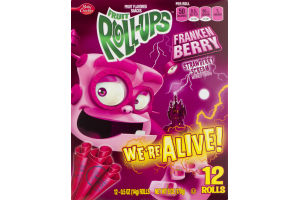 Betty Crocker Fruit Roll-Ups Franken Berry - 12 CT