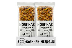 Козинак медовый Тыквенный Healthy Sweets м/у 100г