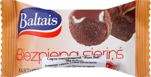 Сирок глазурований Rum Ball Baltais м/у 38г