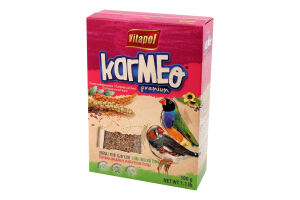 Корм д/зебрових амадин та екзотичних птахів Преміум 500г Кармео