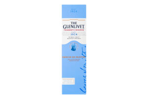 Віскі 700мл 40% шотландське односолодове Founder's Reserve The Glenlivet к/у