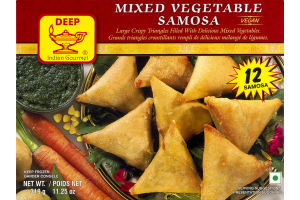 Deep Mixed Vegetable Samosa Vegan - 12 CT