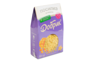 Посыпка кондитерская фигурная Манго Добрик к/у 50г