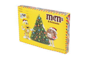 Набор драже, конфет, батончиков, печенья и жевательных драже Средняя бандероль M&M's&Friends к/у 190г