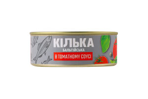 Килька балтийская в томатном соусе Banga ж/б 240г