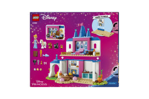 Конструктор для детей от 4лет №43283 Cinderella animal friends castle Disney Lego 149эл