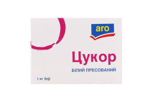 ARO ЦУКОР БІЛИЙ ПРЕС 1 КГ