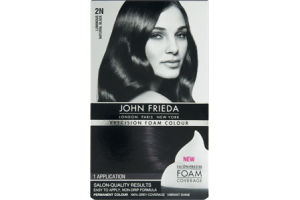 John Frieda 2N Luminous Natural Black Precision Foam Permanent Colour