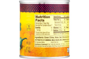 Old El Paso Chopped Green Chiles Mild
