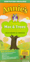 Annie's Homegrown Organic Mac & Trees Yummy Cheddar