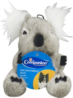 Companion Look Who's Talking Plush Dog Toy