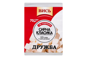 Сир плав. Вись 70 г 55% Дружба