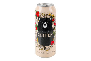 Напій зброджений 500мл 5% газований Яблуко-журавлина з прянощами Zbiten Zolotonosha з/б
