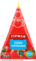 Соус томатний Український 70г пірамідка Гурман