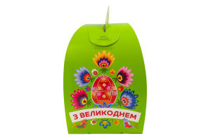 Кекс Паска з родзинками 300г коробка Agrola