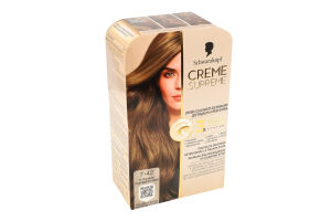 Крем-краска для волос Creme supreme №7-42 Schwarzkopf 1шт