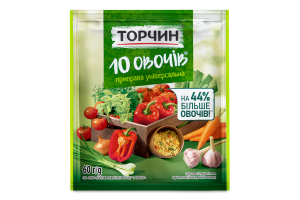 Приправа универсальная 10 овощей Торчин м/у 60г